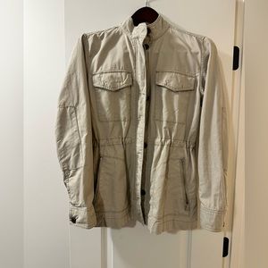 Khaki lightweight jacket from Gap, size Medium.